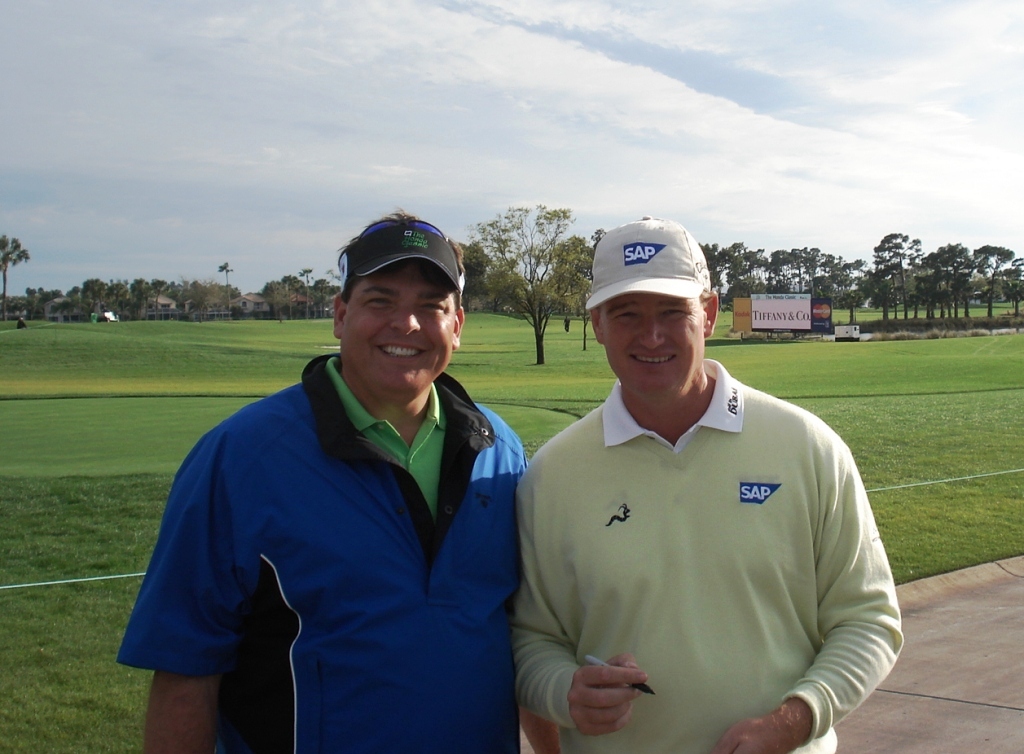 1.1 Andy with Ernie Els 2008 Honda Classic Champion Wed 2-27-08