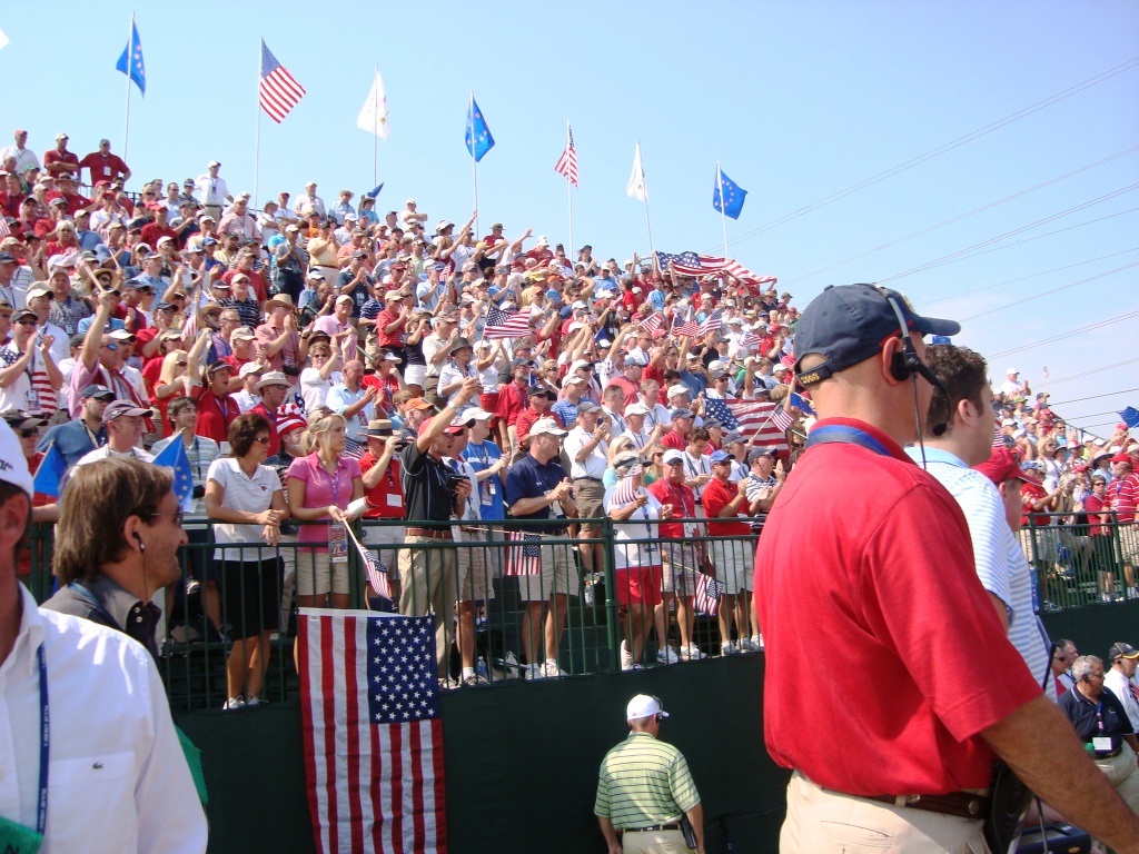 2008 Ryder Cup Valhalla 20.39 American side first tee