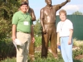 2008 Ryder Cup Valhalla 20.3 Linda & Andy Statues 9-16-08