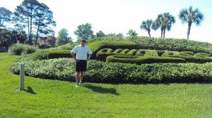 The shrubbery saws it all, Sawgrass Country Club.