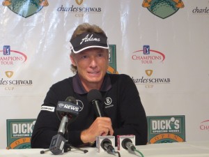 Bernard Langer is the guy to beat in the 2014 Dick's Sporting Goods Open.