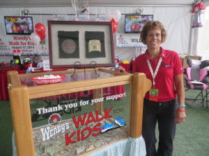 Anne Williams carrying on Dave Thomas' legacy with Wendy's Walk for Kids, Steps to a Brighter Future.