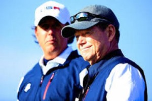 Captain Tom & Team Member Phil. Neither got it done on the 2014 Ryder Cup. Photo Credit: Google Images.