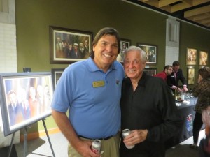 With 20-time PGA TOUR winner Doug Sanders.