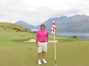 Perfect Day 1 in New Zealand... Golf on Day 2... can you guess the golf course? (-: