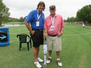 Walking the new nine with architect Graham Marsh on Saturday helped me a great deal on Monday as I shot a 39 on his nine!