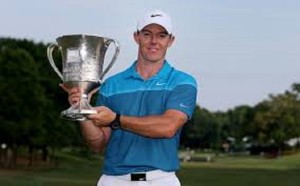 Rory wins for the 11th time on the PGA TOUR at the 2015 Wells Fargo Championship at Quail Hollow Club.   Photo Credit: Telegraph.co.uk.