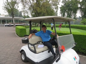 To think how excited I was to do a cart tour of the GC of Mexico, imagine how excited I was to be playing it tomorrow!
