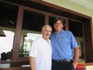 I met the former president of Columbia—President Andres Pastrana!
