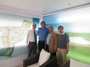 The complete foursome including Joseph Mildenberg at Karibana Headquarters in Bogota!
