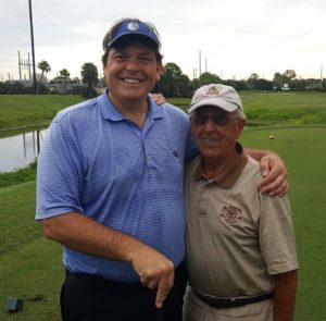 With Frank at the 'old' JAX Beach Muni in September 2017...
